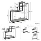 Novogratz Weston Plant Stand in Espresso - Price Crash Furniture