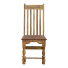 Pair of Granary Royale Dining Chairs with Leather Seat - Price Crash Furniture