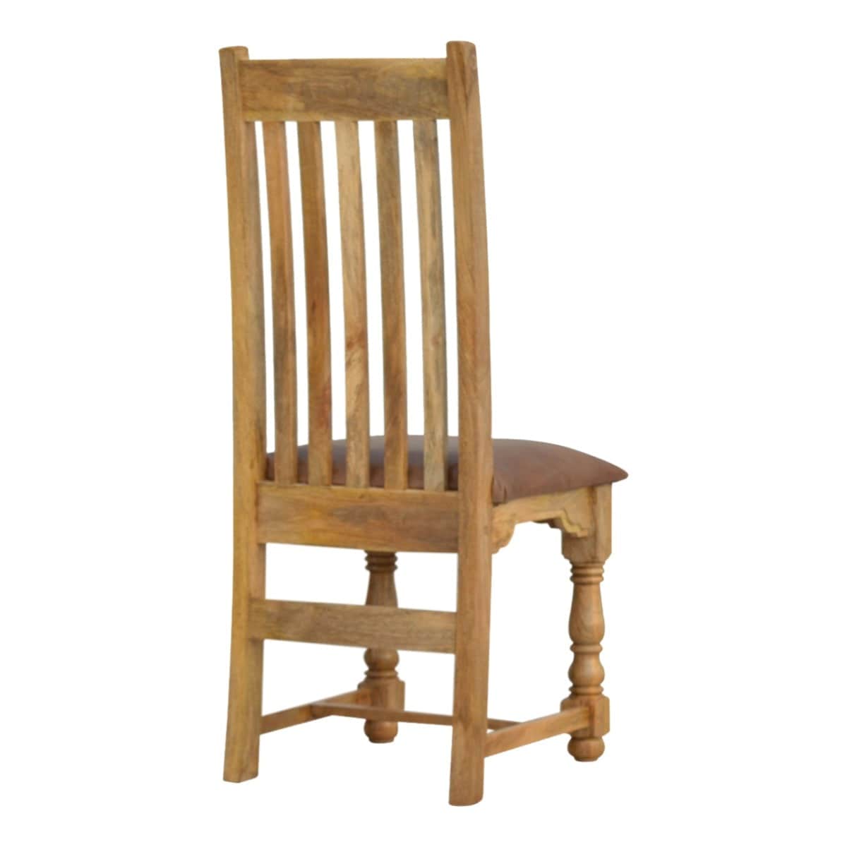 Pair of Granary Royale Dining Chairs with Leather Seat - Price Crash Furniture