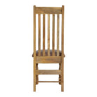 Pair of Granary Royale Dining Chairs with Leather Seat - Price Crash Furniture