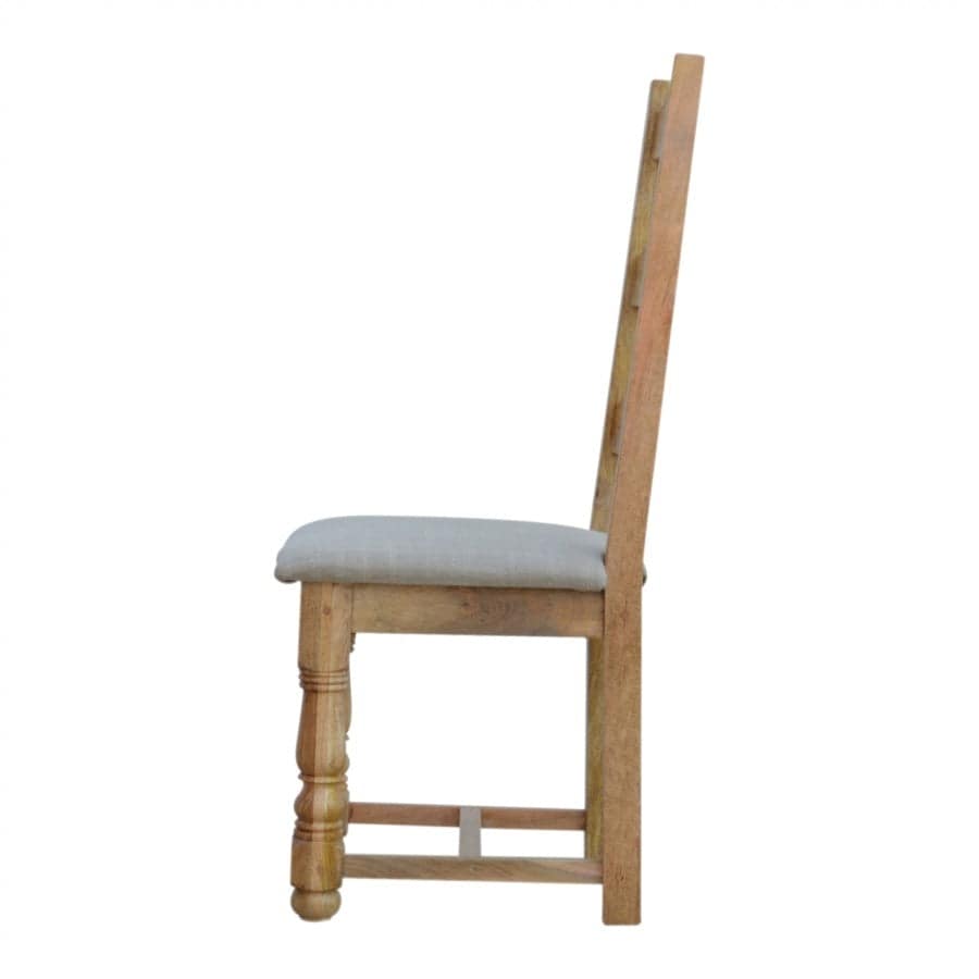 Pair of Granary Royale Dining Chairs With Leather Seat Pad - Price Crash Furniture
