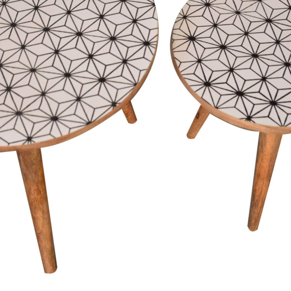 Prima Nesting Stools / Tables - Price Crash Furniture