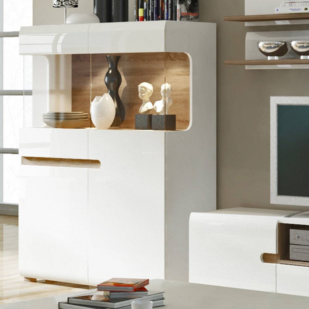 Quadro 2 piece cabinet lighting kit for display cabinets - Price Crash Furniture
