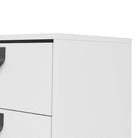 Ry Sideboard with 1 Door + 2 Drawers in Matt White - Price Crash Furniture