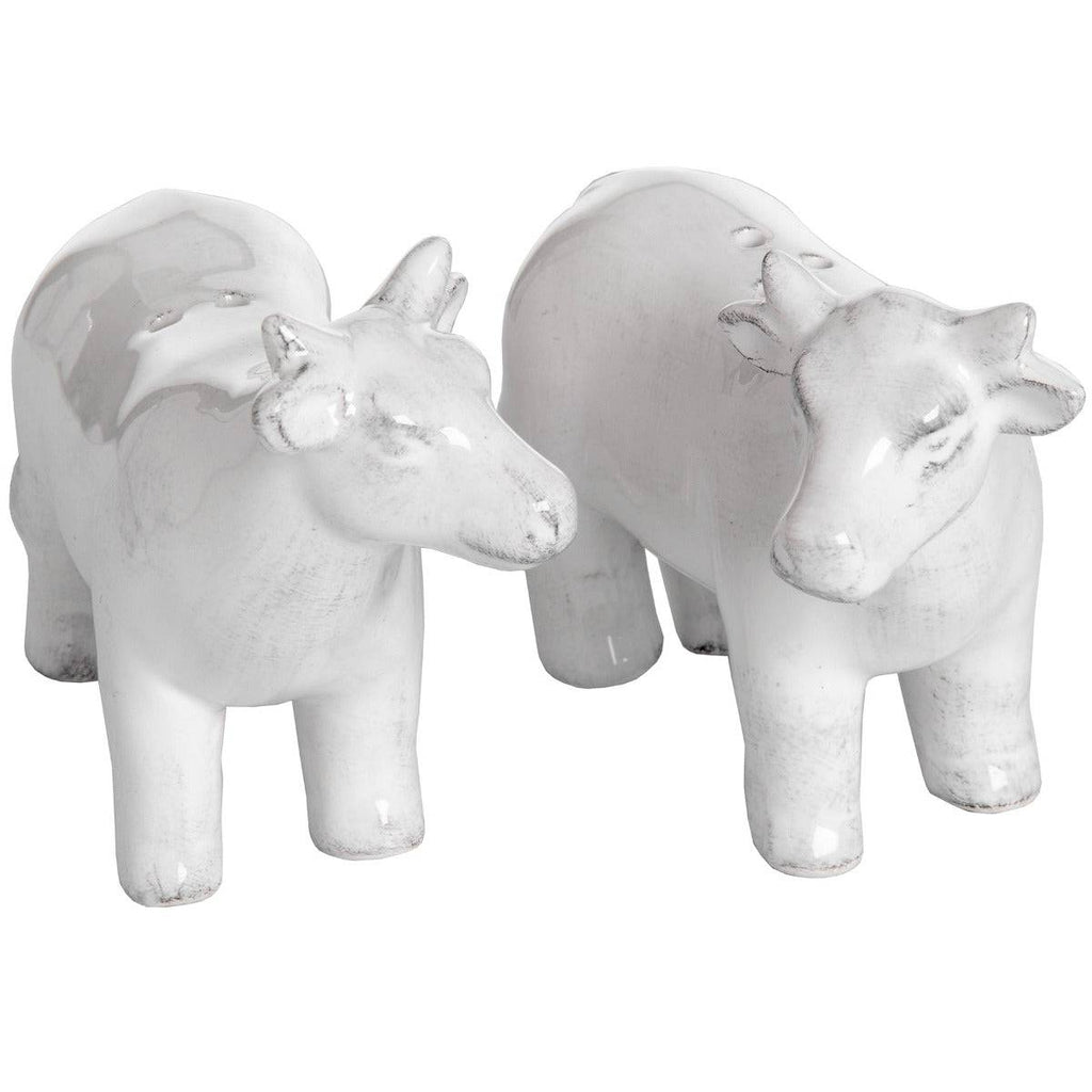 Set of Two Salt and Pepper Cows - Price Crash Furniture