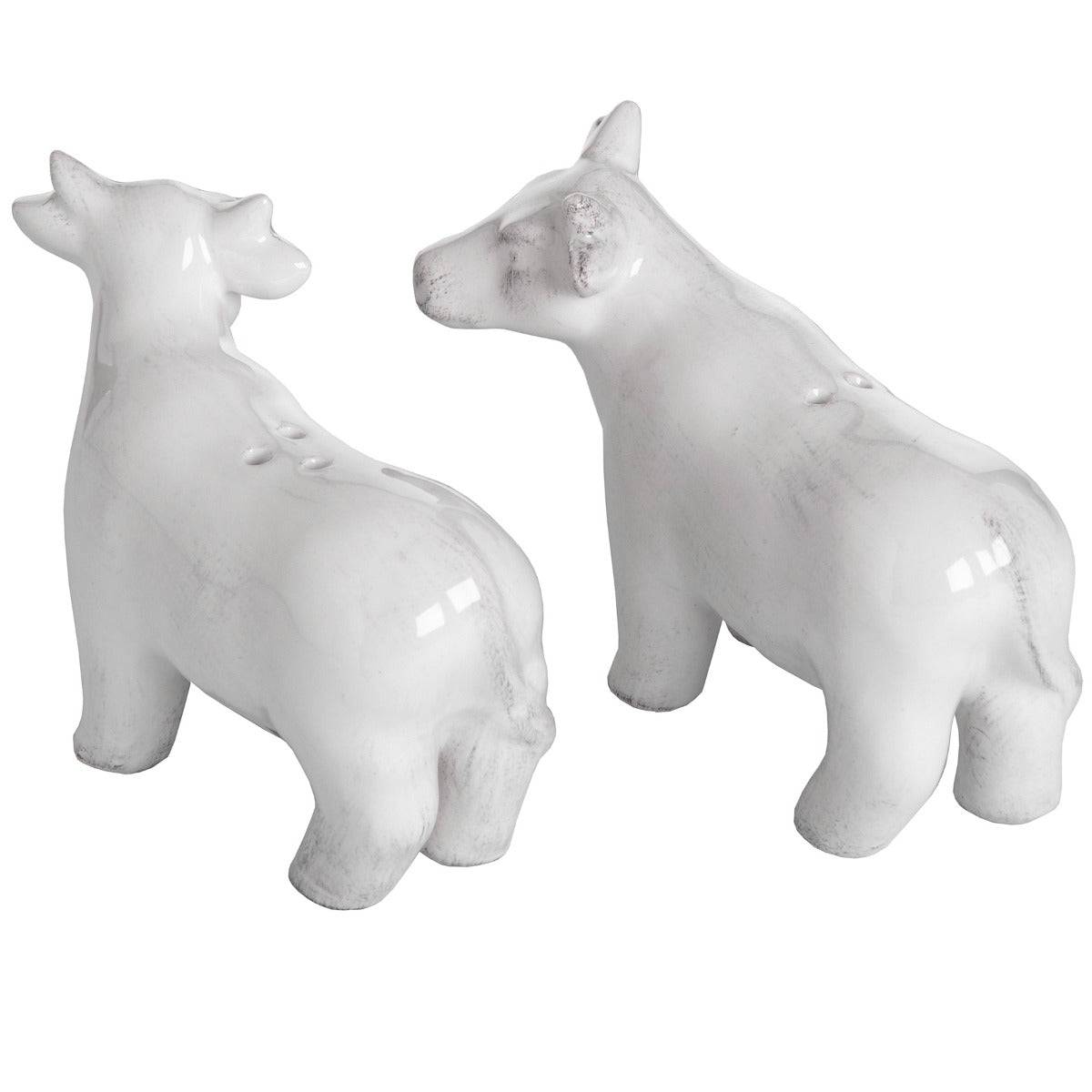 Set of Two Salt and Pepper Cows - Price Crash Furniture