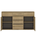 Shetland 2 Door 6 Drawer Chest / Sideboard - Price Crash Furniture