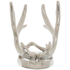 Silver Antler Wine Bottle Holder - Price Crash Furniture