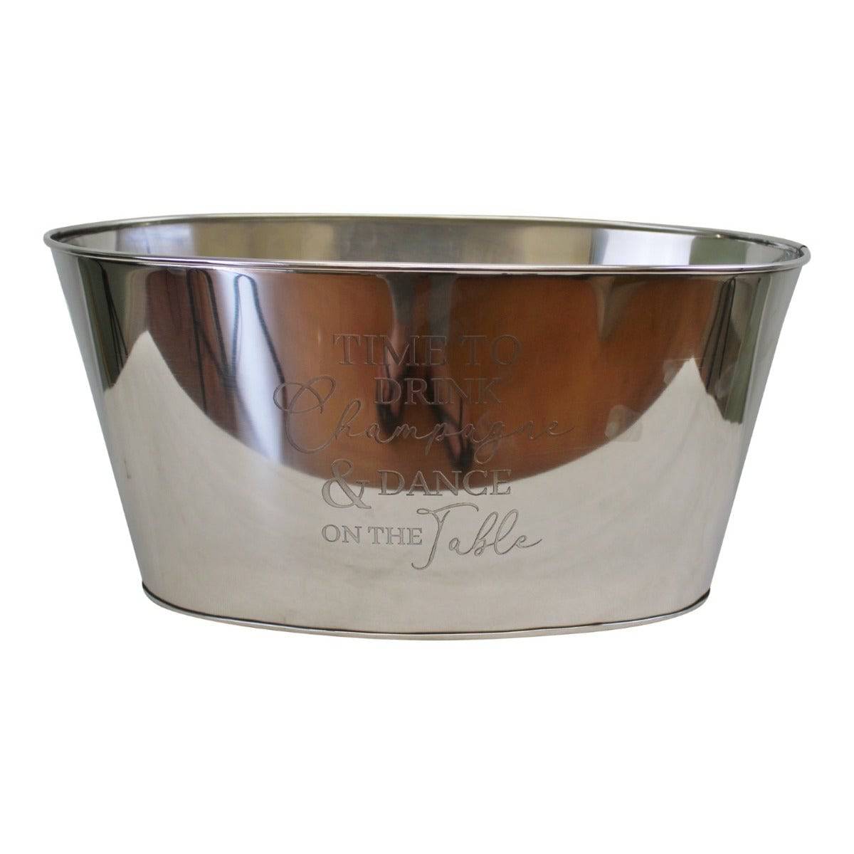 Stainless Steel Champagne Bucket - Price Crash Furniture