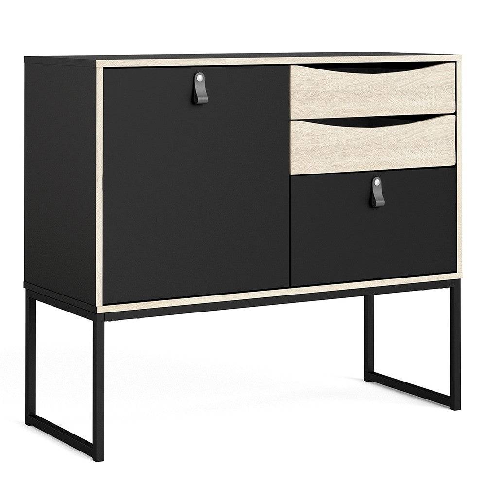 Stubbe Sideboard With 1 Door + 3 Drawers - Price Crash Furniture