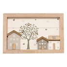 Tea Box, Wooden Houses Design, 24x16cm. - Price Crash Furniture