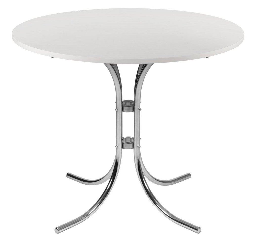 Teknik Bistro Table White - Price Crash Furniture