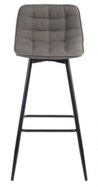 Teknik Quilt Barstool in Grey (single stool) - Price Crash Furniture