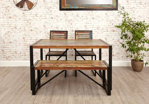 Urban Chic Small Dining Bench - Price Crash Furniture