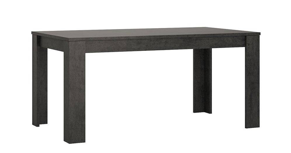Zingaro Dining table in Dark laminated board - Price Crash Furniture