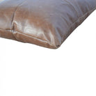 45x45cm Real Buffalo Hide Leather Cushion - Price Crash Furniture