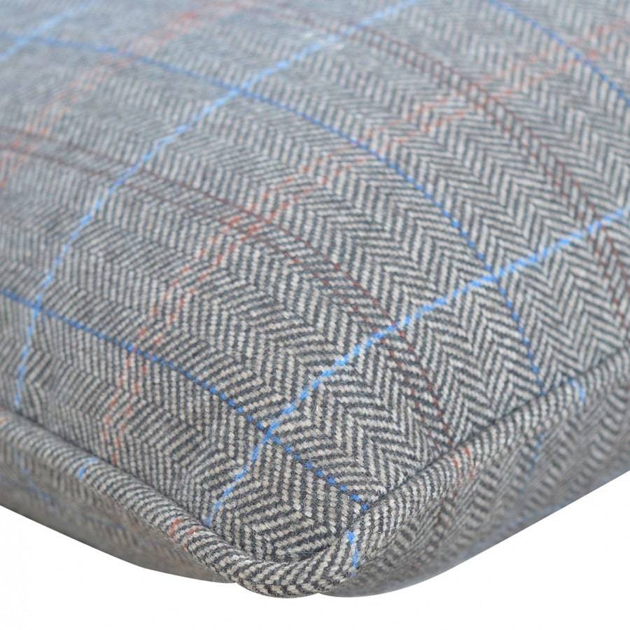45x45cm Scottish Inspired Multi Tweed Cushion - Price Crash Furniture