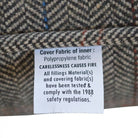 45x45cm Scottish Inspired Multi Tweed Cushion - Price Crash Furniture