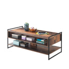 Abbey Coffee Table with 3 Drawers by TAD - Price Crash Furniture