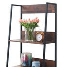 Abbey Ladder Bookcase Shelf with 4 Shelves by TAD - Price Crash Furniture