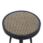 Carbon Black Rattan End Table - Price Crash Furniture