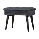 Ash Black Rattan End Table - Price Crash Furniture