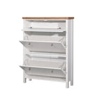 Astbury 3 Tier Shoe Cabinet by TAD - Price Crash Furniture