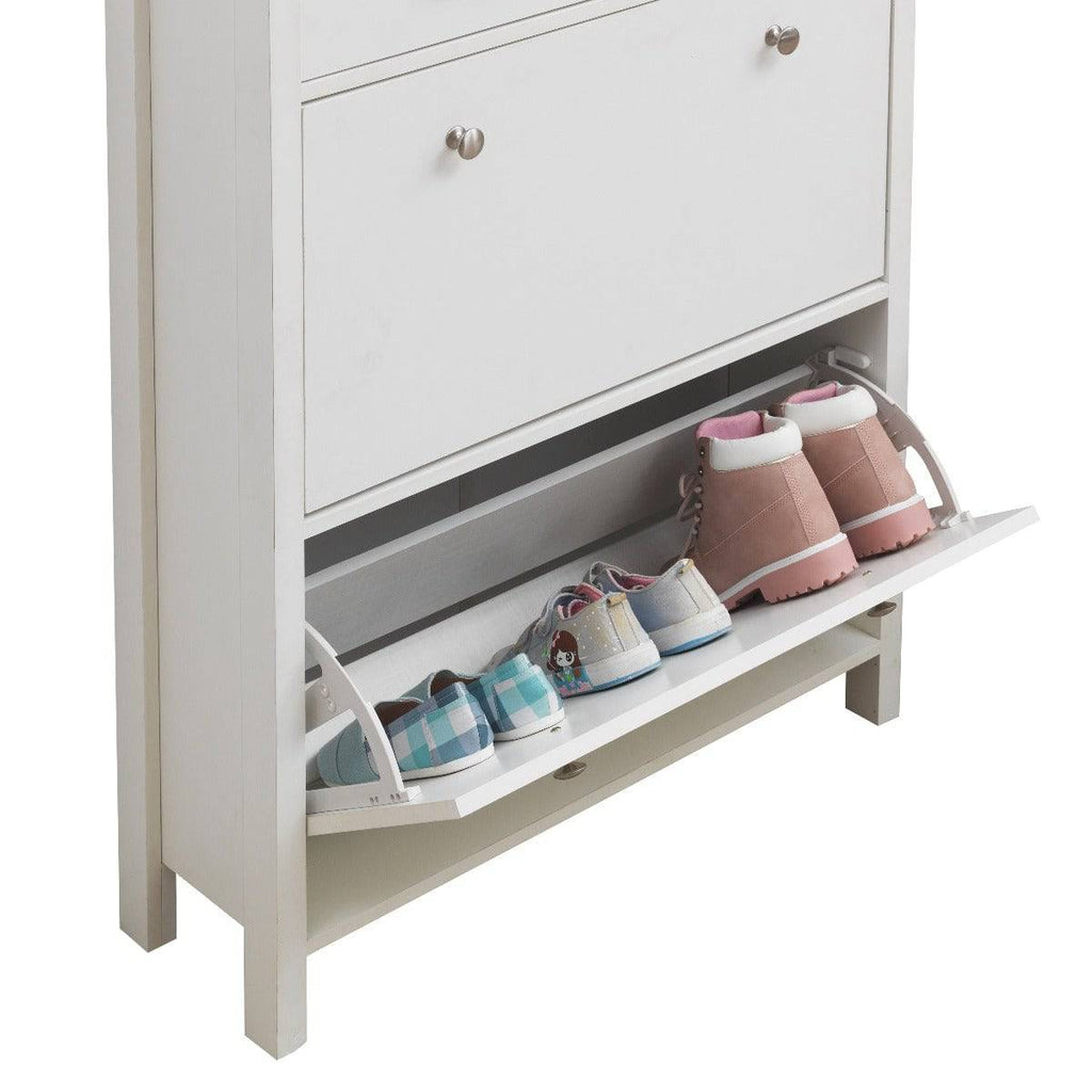 Astbury 3 Tier Shoe Cabinet by TAD - Price Crash Furniture