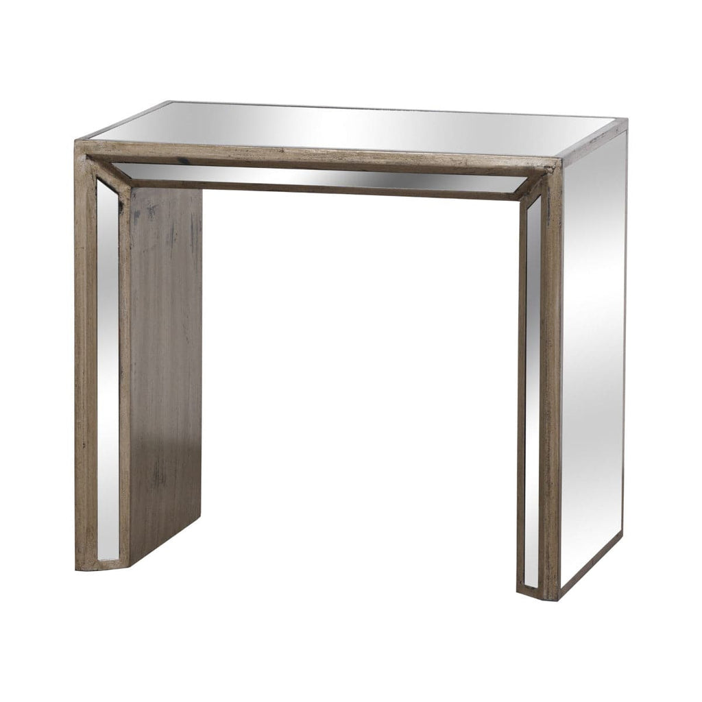 Augustus Mirrored Nest Of Tables - Price Crash Furniture