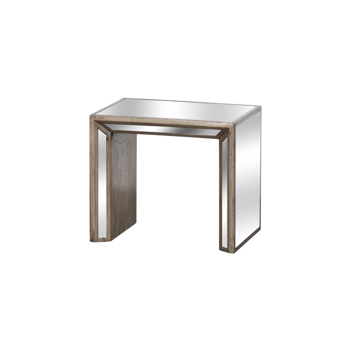 Augustus Mirrored Nest Of Tables - Price Crash Furniture