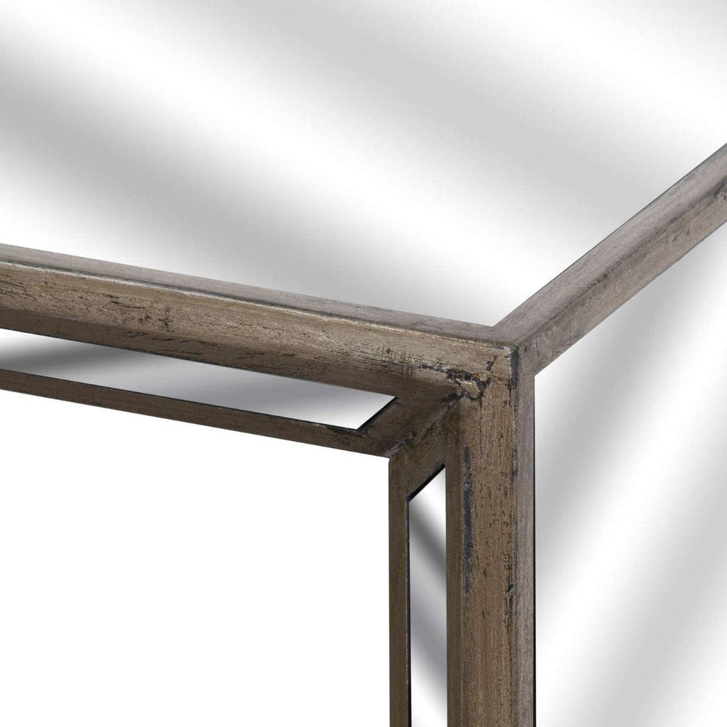 Augustus Mirrored Nest Of Tables - Price Crash Furniture