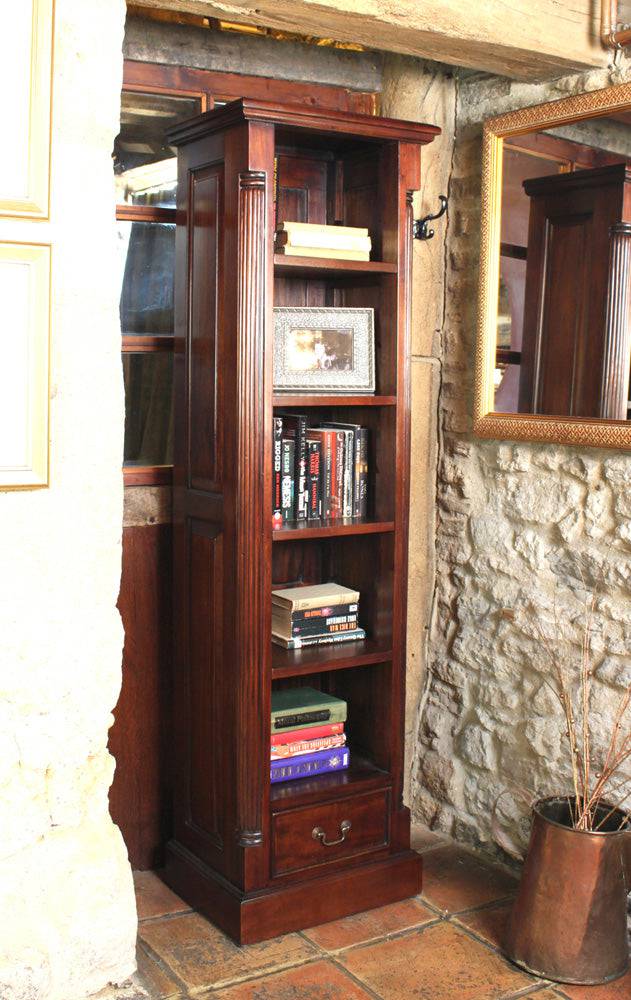 Baumhaus La Roque Narrow Alcove Bookcase - Price Crash Furniture
