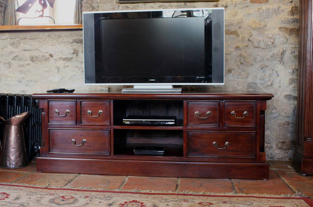 Baumhaus La Roque Widescreen Television Cabinet - IMR09A - Price Crash Furniture