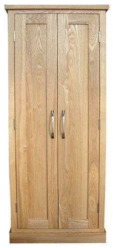 Baumhaus Mobel Oak DVD Storage Cupboard - Price Crash Furniture