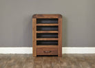 Baumhaus Shiro Walnut Entertainment Unit - Price Crash Furniture