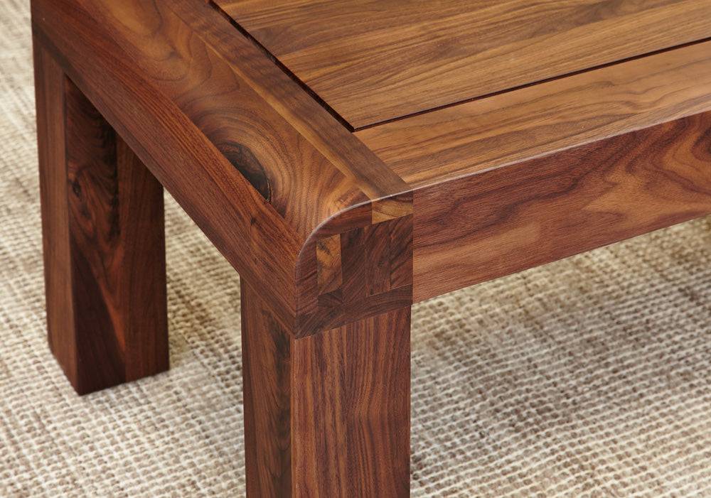 Baumhaus Shiro Walnut Four Drawer Coffee Table - CDR08C - Price Crash Furniture