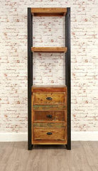 Baumhaus Urban Chic Alcove Bookcase (with drawers) - Price Crash Furniture