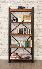 Baumhaus Urban Chic Large Open Bookcase - Price Crash Furniture