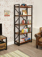 Baumhaus Urban Chic Large Open Bookcase - Price Crash Furniture