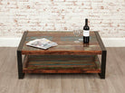 Baumhaus Urban Chic Rectangular Coffee Table - Price Crash Furniture