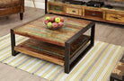 Baumhaus Urban Chic Square Coffee Table - Price Crash Furniture