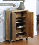 Baumhaus Urban Elegance - Reclaimed Large Shoe Storage Cupboard - Price Crash Furniture