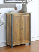 Baumhaus Urban Elegance - Reclaimed Large Shoe Storage Cupboard - Price Crash Furniture