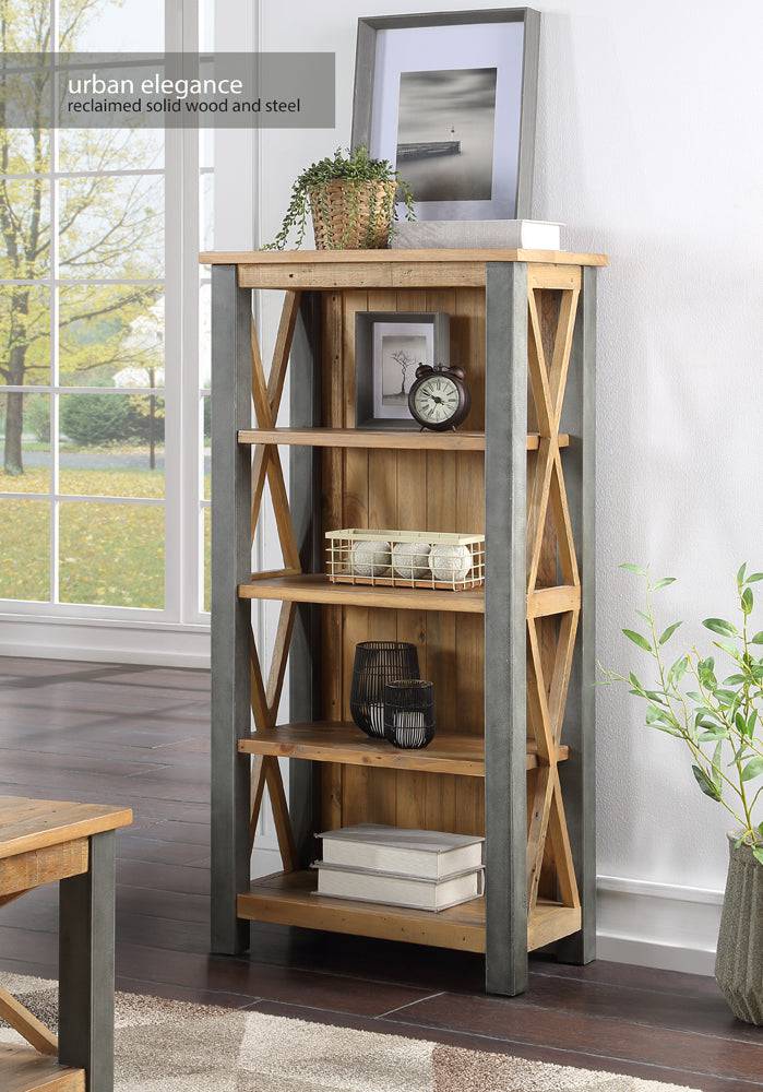 Baumhaus Urban Elegance - Reclaimed Small Bookcase - Price Crash Furniture