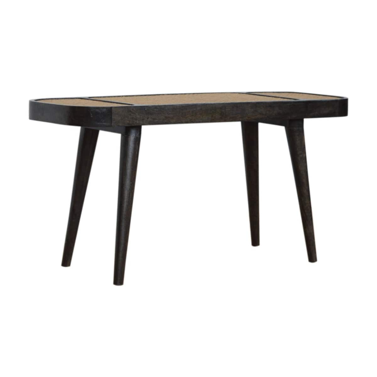 Larissa Carbon Black Bench - Price Crash Furniture