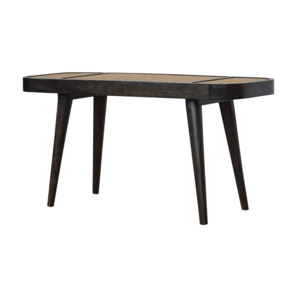 Larissa Carbon Black Bench - Price Crash Furniture