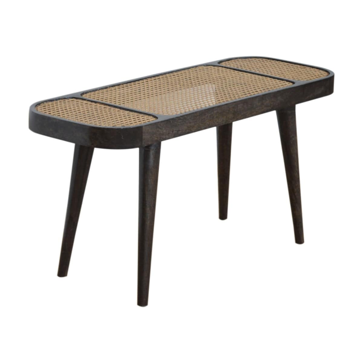 Larissa Carbon Black Bench - Price Crash Furniture