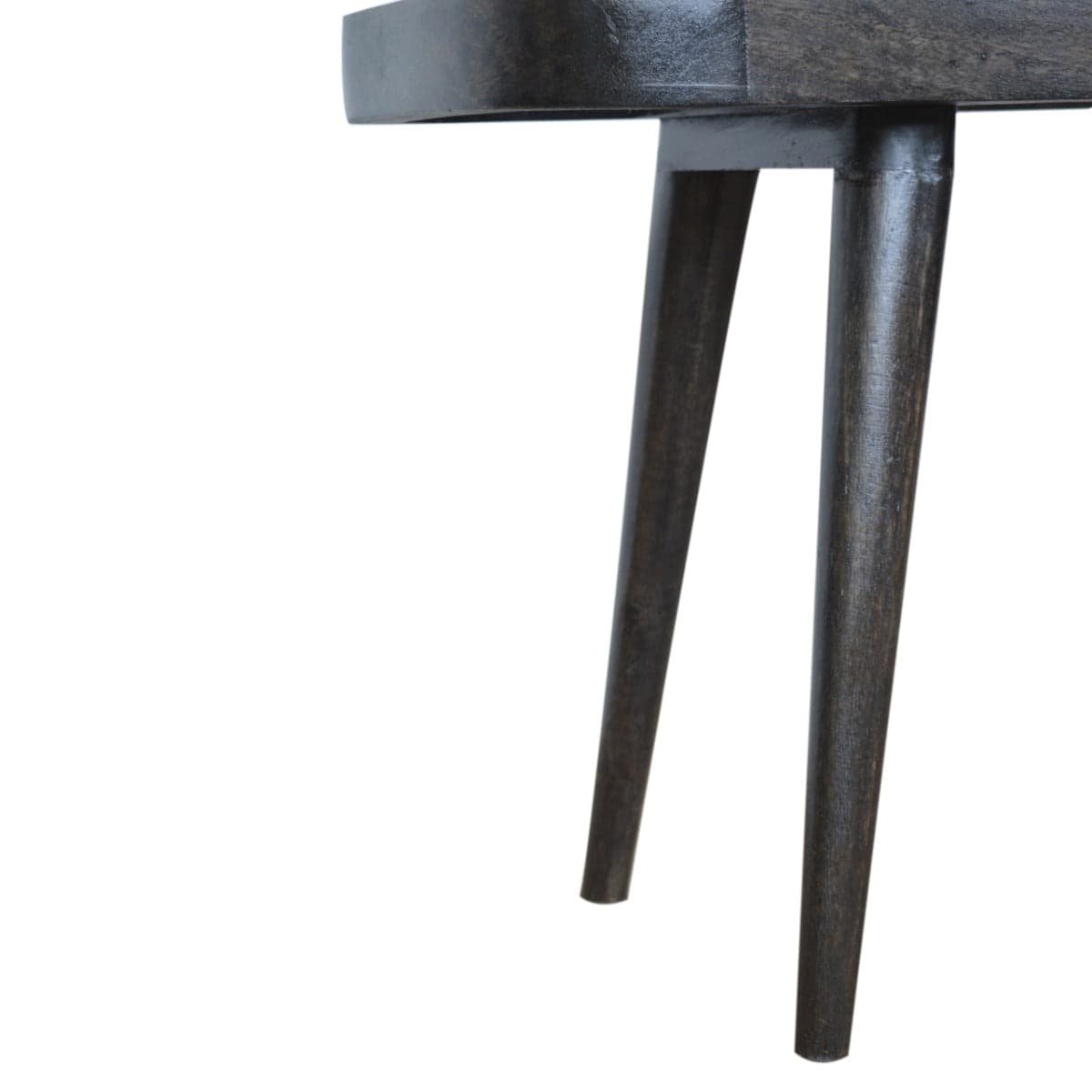 Larissa Carbon Black Bench - Price Crash Furniture