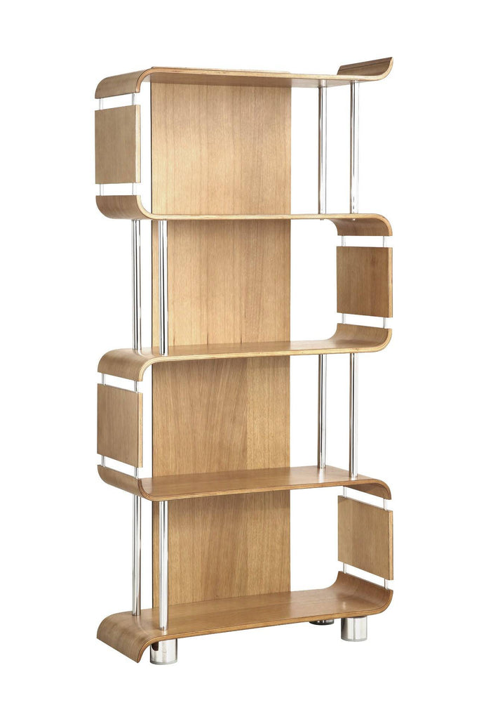 BS201 Helsinki Bookcase in Oak by Jual - Price Crash Furniture