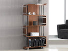 BS201 Helsinki Bookcase in Walnut by Jual - Price Crash Furniture